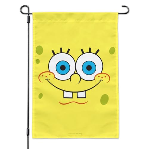 SpongeBob Smiling Face Garden Yard Flag