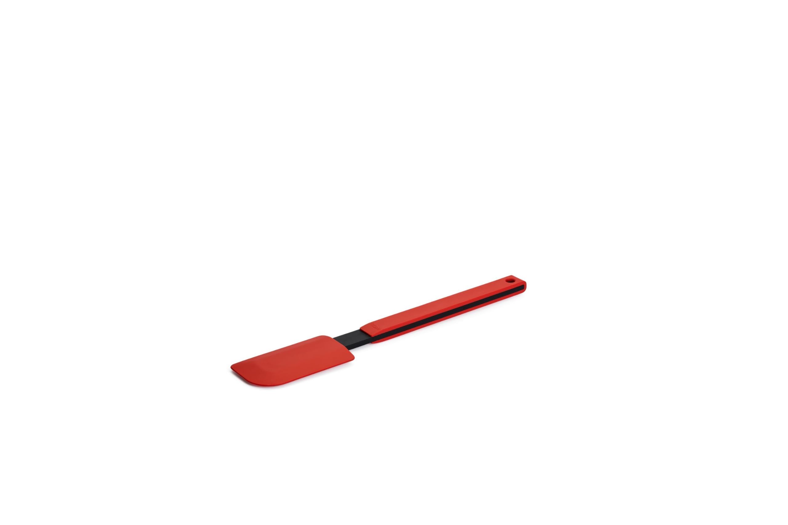 Woll Cook-It Dough Scraper with Raised Function Head, 5.5 cm Wide, 32 cm Long, Heat Resistant up to 220°, Dishwasher Safe