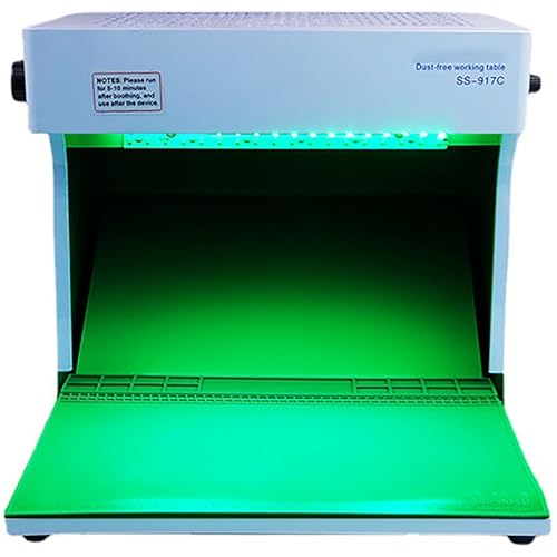 Stazione di lavoro pulita del banco della cappa di flusso laminare verticale, filtro HEPA doppie luci per laboratorio di micologia, piano di lavoro della stanza senza polvere