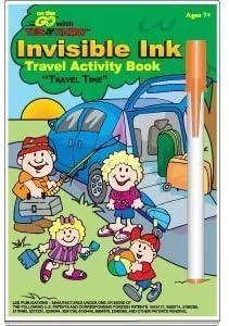 On the Go with Yes & Know Invisible Ink Travel Activity Book: Travel Time