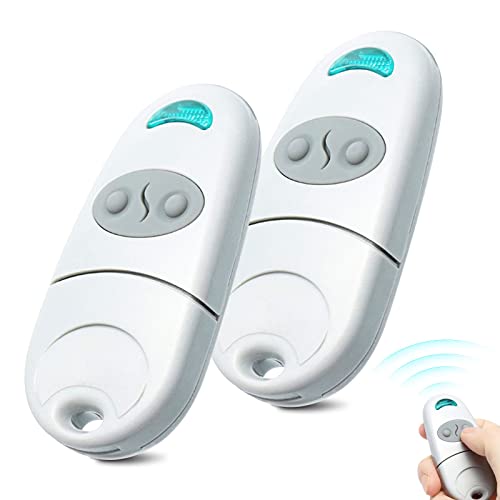 Telecommande Universelle Portail, Bip Portail Universelle Avec Came Top432na, Telecommande Portail Universelle Porte De Garage Top432ee, 432, 432ev, 432, 432a, 432m, 432s, T432, 433.92mhz (Lot de 2)
