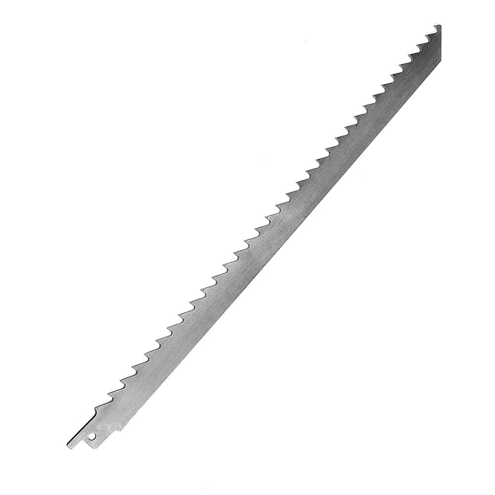 6 szt. 300mm zestaw brzeszczotów do pił szablastych do cięcia mrożonego mięsa lód drewno Metal mięso kości kość do cięcia lodu brzeszczot do cięcia lodu ze stali nierdzewnej