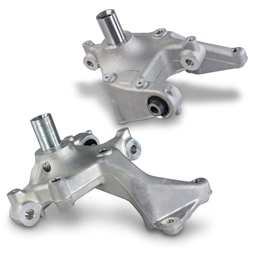 BESTPRICE 2x fusées d'essieu arrière