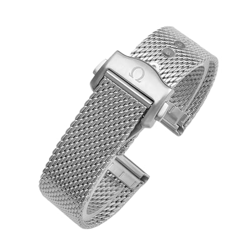 Bracelet montre acier inoxydable 20mm avec attache rapide, idéal pour le quotidien