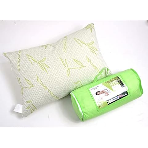 Only Army LTD Neck Support Memory Foam Bamboo Visco Pillow- Super Comfy- Hypoallergenic Pillow for Neck Pain Relief - Luxury and Sleeping Adjustable (Pack of one) Cover