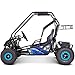 MotoTec Mud XL 60v 2000w Electric Go Kart Full Suspension Blue