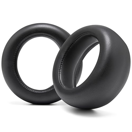 WC PadZ Pulse Elite - Almohadillas para auriculares PS5 Pulse Elite de cuero PU | Hecho por Wicked Cushions | Cojín más grueso y apertura más amplia | Negro miniatura 1
