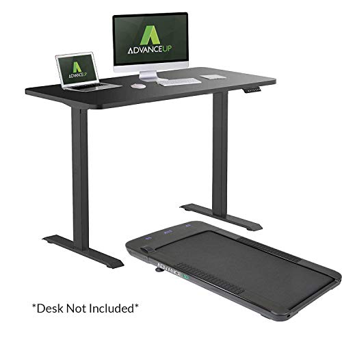 Image of Under Desk Electric Walking Treadmill, for Home Office Standing Desk and Cubicles, Slim 3 Workout Modes & 12 Auto Programs, Fitness Cardio Indoor Jogging Exercise Machine Black