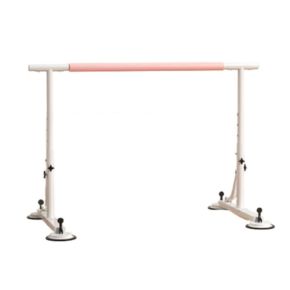 Barre di Balletto Portatile Rosa, Altezza Regolabile da 85-110 Cm da Ballo da Ballo per Palestra per Adulti E Adolescenti, Allungamento della Ginnastica, Allenamento Pilates