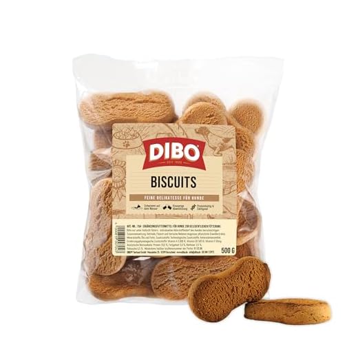 DIBO Biscuits, 500g-Beutel, Backwaren als gesunde, natürliche Ernährung für Hunde, Hundefutter, BARF, B.A.R.F, Leckerli, Hundekekse 5 DIBO Biscuits, 500g-Beutel, Backwaren als gesunde, natürliche Ernährung für Hunde, Hundefutter, BARF, B.A.R.F, Leckerli, Hundekekse