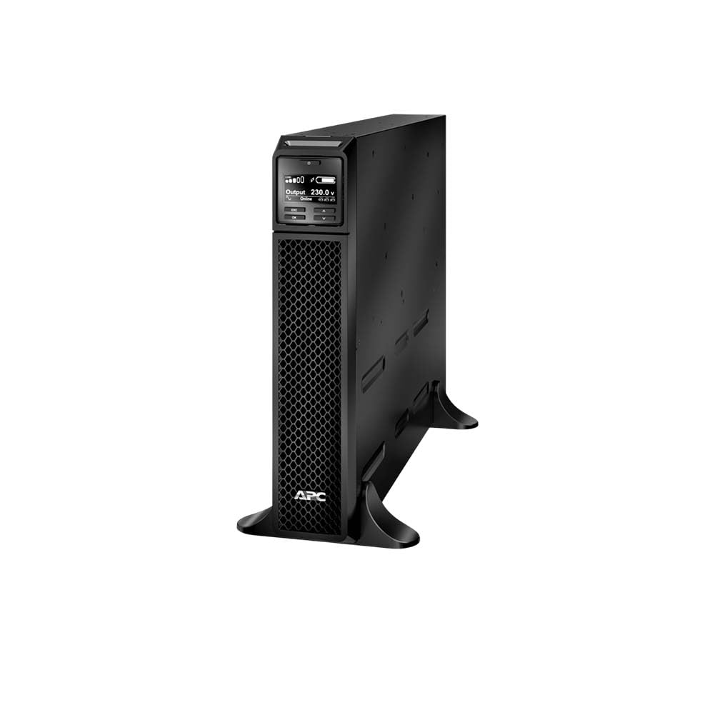 APC Smart-UPS SRT - SRT3000XLI - Unterbrechungsfreie Stromversorgung (USV) 3000VA - (8) IEC C13, (2) IEC C19, Multifunktionelle LCD-Status- und Steuerkonsole