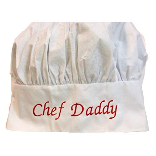 Personalized Chef Hat Custom Name - Size - Color - Font - Thread - Beautiful Makes A Great Gift Kids Child Adult White #TOP3