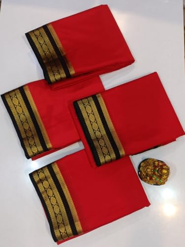 Image of Rashmika Mandanna Style Semi Mysore Crepe Silk Saree for Women with 2D Pattern Design Elegant Wear Saree with Blouse Piece for Wedding Festive Casual Ethnic Wear
