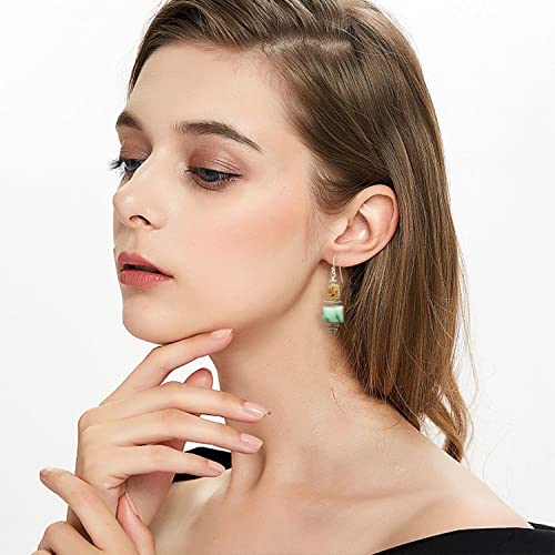 KaFu Handmade Boho Earrings Vintage Gold Lightweight Drop Dangle Statement Jewelry gifts for Women Girls4