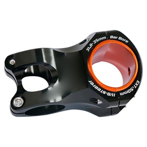 バイク ステム ライザー ? 3.18cm アルミニウム ハンドルバー高さエクステンダー、自転車ヘッド チューブ アダプター、軽量ライザー | 、ロードバイク、ハイブリッドサイクル、通勤、スクーター、乗り心地に合わせた調節可能なステムリフト