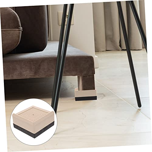Elevadores de muebles estables para facilitar la limpieza inferior de sofas y camas 8