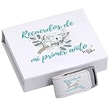 REGALO PERFECTO PARA BEBÉS: con un recién nacido en casa todos deseamos inmortalizar los momentos entrañables de esta época. Por ello el Pendrive Recuerdos de mi primer añito es ideal de regalo a padres primerizos o para la propia familia.