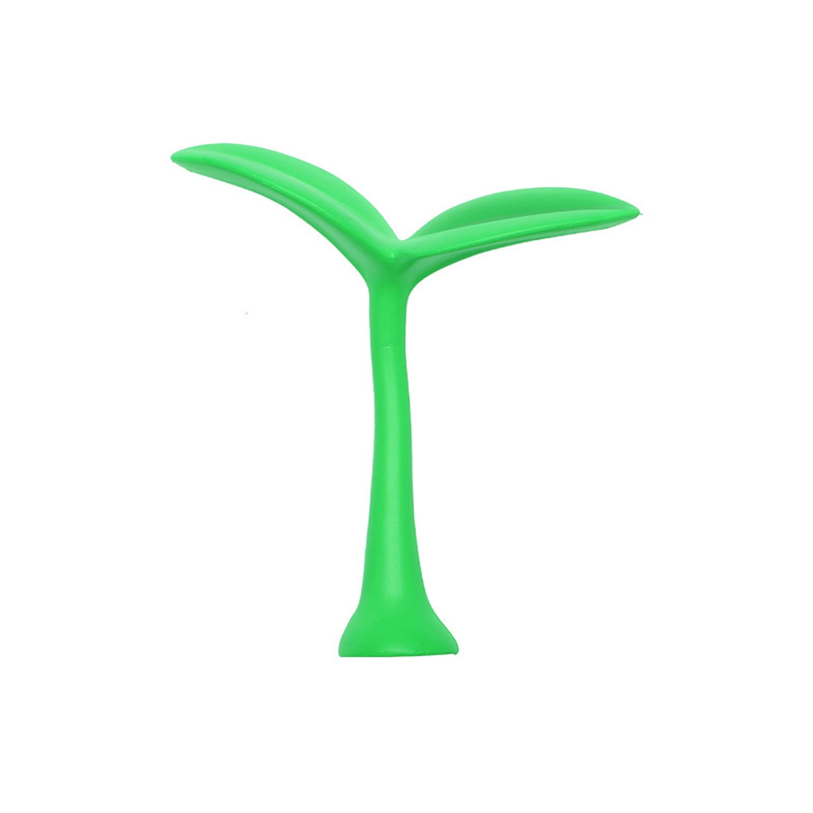 Mzran Green Car Roof Decoration Stickers Car Decorative Accessories Bumper Hoods Sticker Grass Bean Sprouts Decal Vehicle Decals