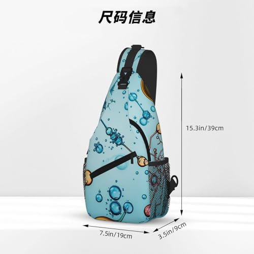 Bolso Sling para hombre y mujer mochila de viaje impermeable miniatura 4