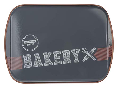 Assadeira Rasa Tramontina Bakery Tramontina Cinza