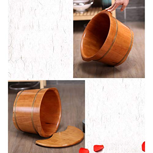 Spa de pies de madera BABYCE con barril de roble miniatura 3