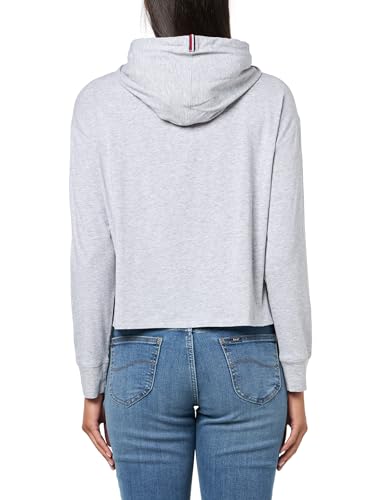 Image of Tommy Hilfiger Women's Lightweight Logo Hoodie Sweatshirt