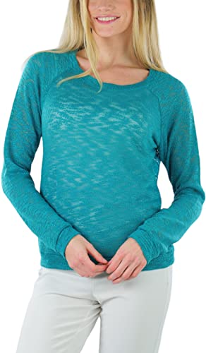 Image of ToBeInStyle Women's Classic Long Sleeve V-Neck Pullover Sweater