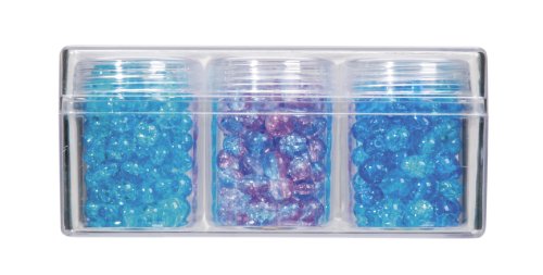 Darice Clear Bead Organizer Storage Case, Clear Bead Holder With 12 Small Containers, 6.25” X 4.75” X 2.08” #TOP1