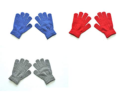 Kids Gloves Full Fingers Knitted Gloves Warm Mitten Winter Favor for Little Boys and Girls Magic Stretchy,Suitable for Outdoor,can Effectively Protect The Safety of Hands and Hands Will not get Dirty