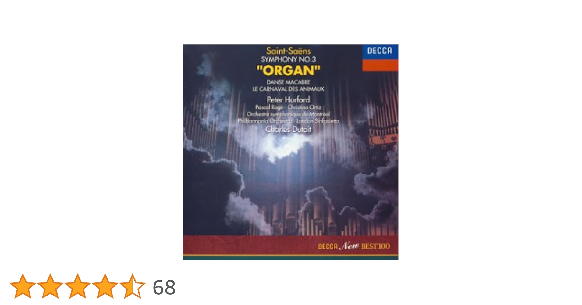 ESOTERIC SACD⭐️サン＝サーンス交響曲第3番「オルガン付」デュトワ Amazon.co.jp: サン=サーンス:交響曲第3番(オルガン)/動物の