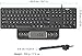 Arteck Backlit USB Wired Full Size Keyboard with Media Hotkey for PC and Laptop