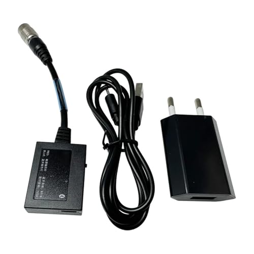 ZHANGGH Bluetooth Adapter for Pentax Hirose 6 Pin with Charger and Cable to USB for Pentax Total Station Pentax LY Bluetooth Data Cable(3 Plug)