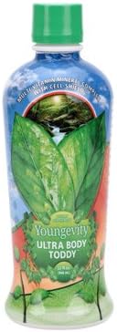 Youngevity Ultra Body Toddy™ - 100+ Nutrient Mega Multi-Vitamin Mineral Supplement for Men and Women - Enhanced Absorption - Phytonutrients - Amino Acids - (4 Bottles, 32 Oz Each)