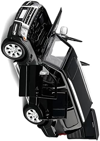 Berrysun For Mitsubishi For Pajero For Y97 1:32 Scale Alloy Diecast Car Model Off-road Vehicle Children Gift Toys (Color : Black)