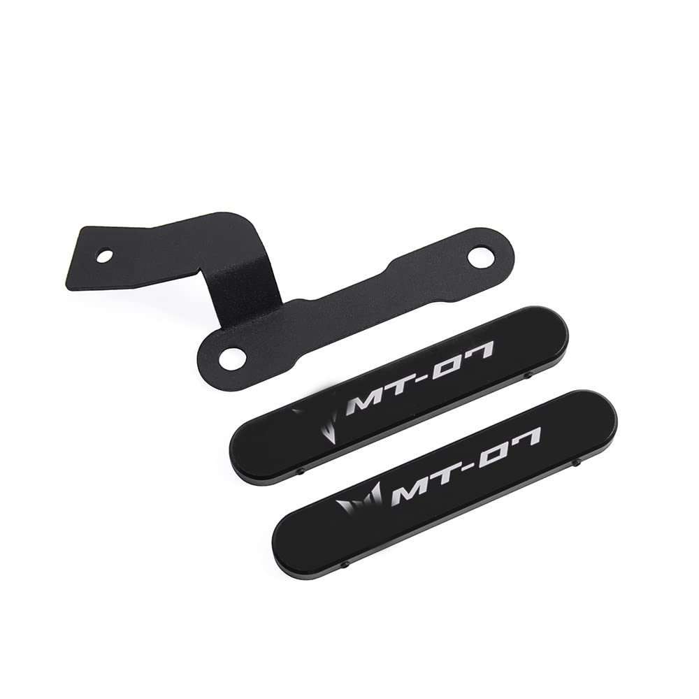 Aluminium-Motorrad-Beifahrer-Fußrasten-Entfernungs-Kit Hintere Ölmodifikationshalterung Für Yamaha MT07 MT-07 2014 2015 2016 2017