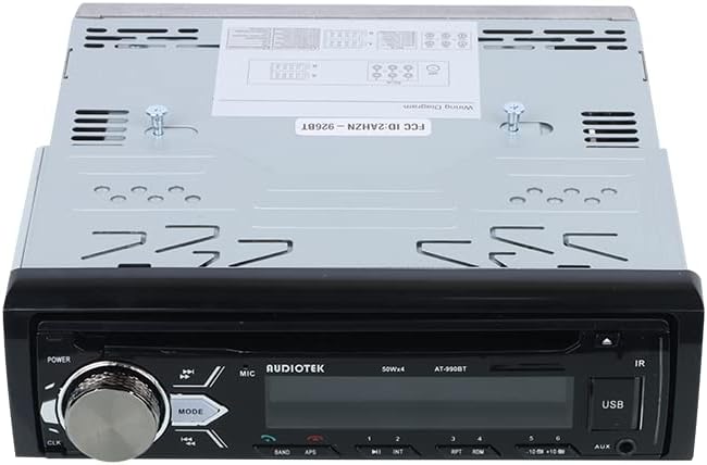 Reproductor de audio para auto Audiotek AT-990BT miniatura 3