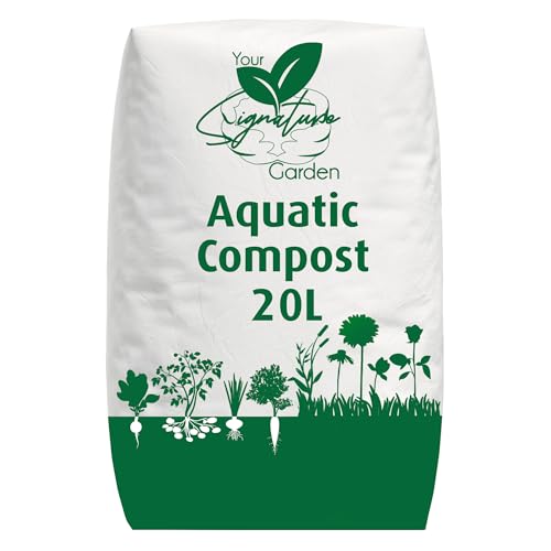 Laeto Your Signature Garden Aquatic Compost | Compost For Outdoor Plants, Pond Plants Including Marginal Plants, Oxygenators And Waterlilies - 20 Litre Bag