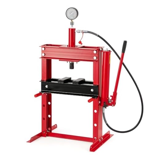 GarveeTech 10T Heavy-Duty H-Frame Press