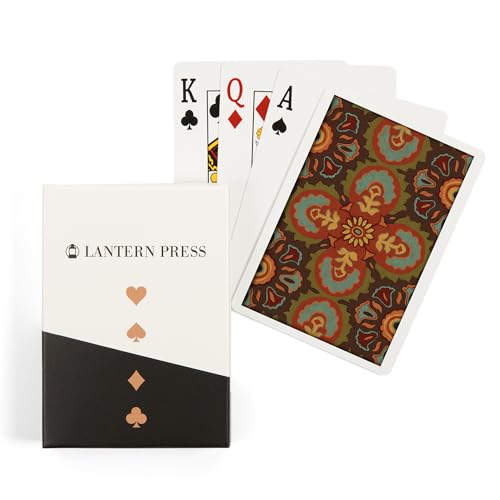 Lantern Press Talavera Tile #1, Baraja de Poker 52 cartas