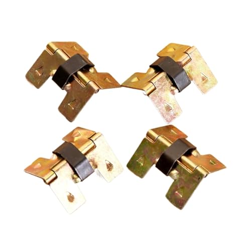 Charnières à ressort rétro dorées 20x18mm pour boîte à bijoux