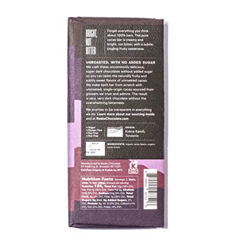 Raaka 100% Cacao Chocolate Bars - Image 5