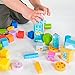 Bright Starts Set-The-Scene Sesame Street Wooden Storytelling Blocks, Ages 12-36 Months