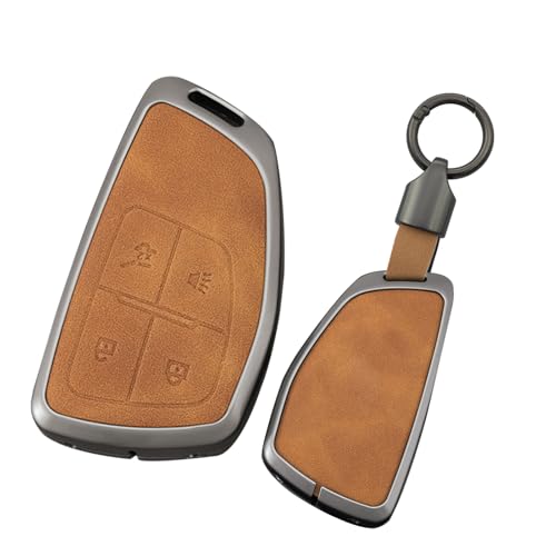 Coque de clé en alliage de zinc marron pour vos déplacements