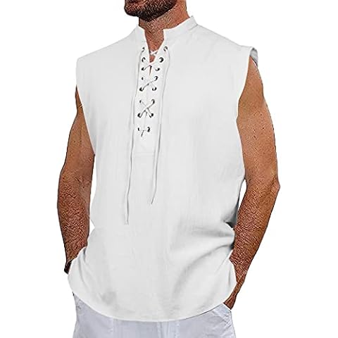 NANAMEEI Medieval Gothic Sleeveless Shirt Cover