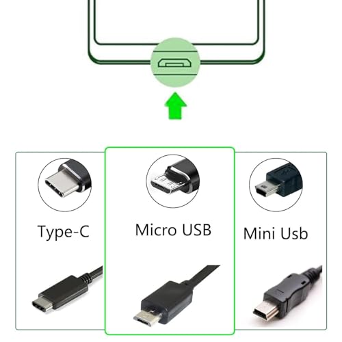 Kit 100 Piezas Conectores Micro USB Hembra 5 Pines miniatura 3