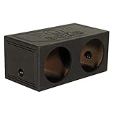 Q-Power QBomb 15 Inch Dual Sealed Car Subwoofer Sub Box Enclosure | QBOMB15S