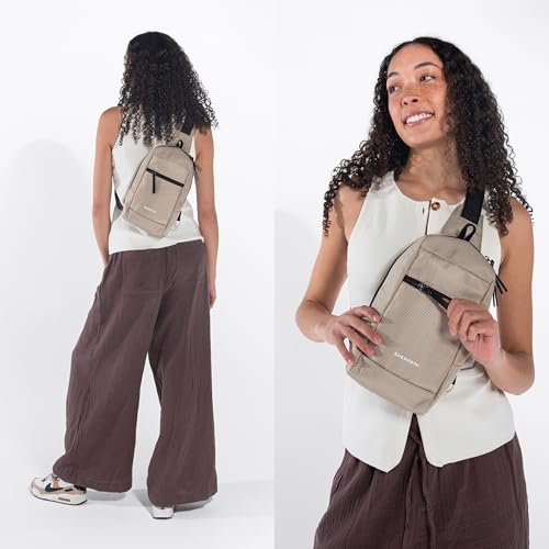 Image of Sherpani Metro, Reversible Anti-Theft Sling Bag, 5L Travel Crossbody Backpack, Chest Purse for Travel, Hiking, or Everyday