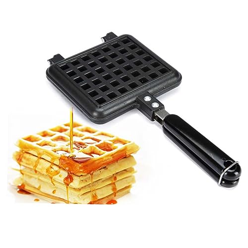 CIYODO Molde De Torta Gofreras Fabricante De Gofres Pastel Molde Para Gofres Molde Antiadherente Para Gofres Black