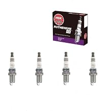 4 pc NGK Ruthenium HX Spark Plugs compatible with Audi Q3 2.0L L4 2015-2018