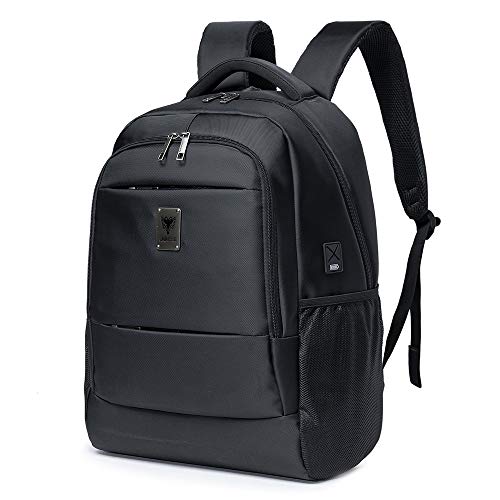 Mochila Cavalera Executiva Masculina Reforçada Moderna Preta Notebook USB